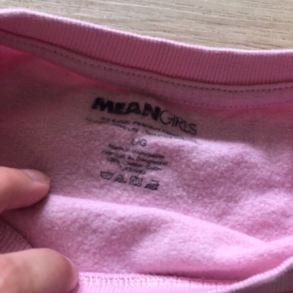 Mean Girls Pink Graphic Sweatshirt - Picture 4 of 7